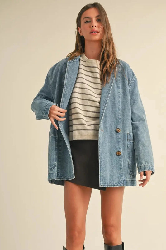 Norma Denim Blazer