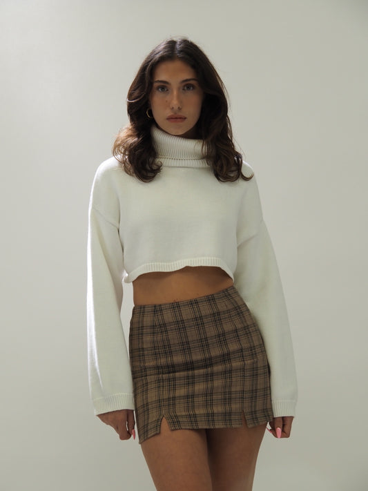 Plaid Mini Skirt