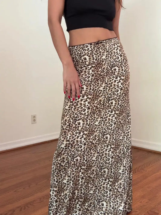 Leopard Skirt